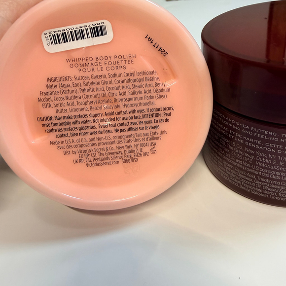 Victoria's Secret Bombshell Body Butter and Tease Scrub Full Size Pink Red - Picture 3 of 4